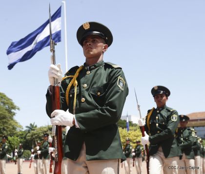 Exhibición de fantasía militar en homenaje al 40 aniversario del Ejército de Nicaragua