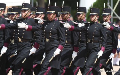 Exhibición de fantasía militar en homenaje al 40 aniversario del Ejército de Nicaragua