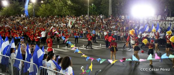 Desfile Patrio 2019: ¡Patria para todos! ¡Te amo Nicaragua!