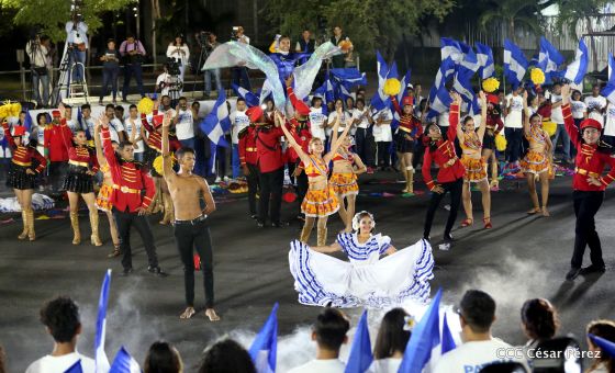 Desfile Patrio 2019: ¡Patria para todos! ¡Te amo Nicaragua!