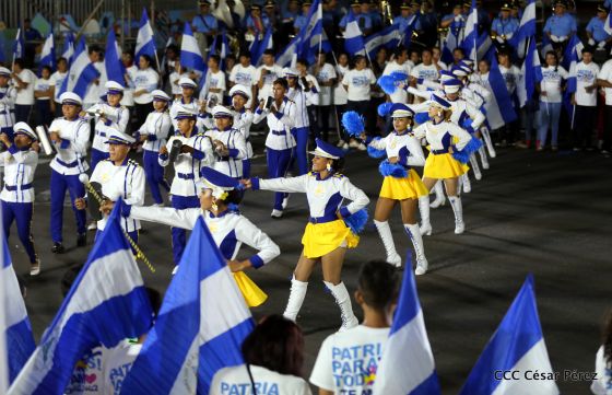 Desfile Patrio 2019: ¡Patria para todos! ¡Te amo Nicaragua!