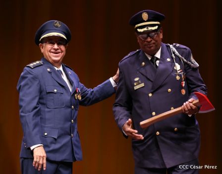 Así celebró el Benemérito Cuerpo de Bomberos de Managua sus 83 años