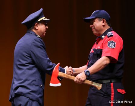 Así celebró el Benemérito Cuerpo de Bomberos de Managua sus 83 años
