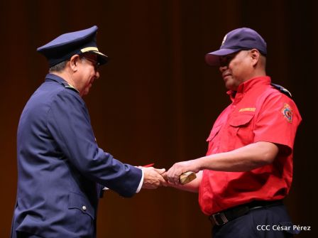 Así celebró el Benemérito Cuerpo de Bomberos de Managua sus 83 años