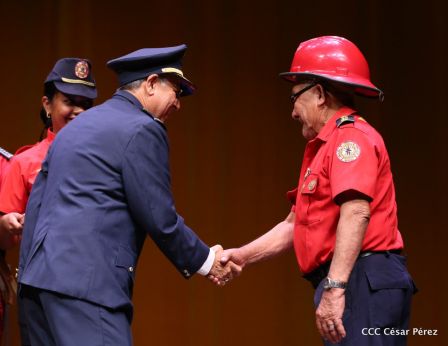 Así celebró el Benemérito Cuerpo de Bomberos de Managua sus 83 años