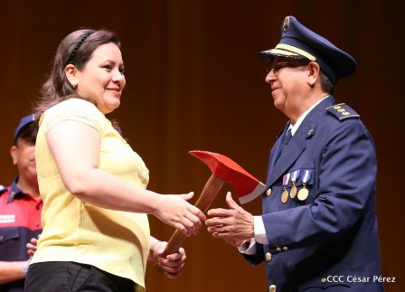 Así celebró el Benemérito Cuerpo de Bomberos de Managua sus 83 años