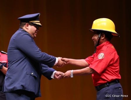 Así celebró el Benemérito Cuerpo de Bomberos de Managua sus 83 años