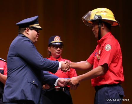 Así celebró el Benemérito Cuerpo de Bomberos de Managua sus 83 años