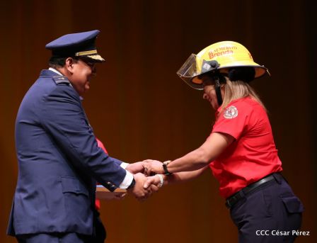 Así celebró el Benemérito Cuerpo de Bomberos de Managua sus 83 años
