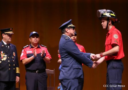 Así celebró el Benemérito Cuerpo de Bomberos de Managua sus 83 años