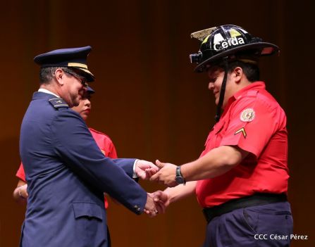 Así celebró el Benemérito Cuerpo de Bomberos de Managua sus 83 años