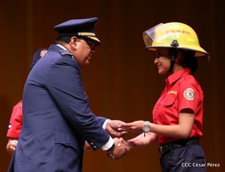 Así celebró el Benemérito Cuerpo de Bomberos de Managua sus 83 años