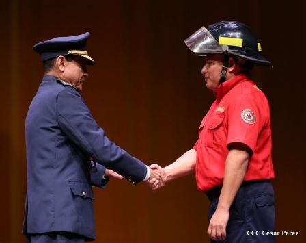 Así celebró el Benemérito Cuerpo de Bomberos de Managua sus 83 años