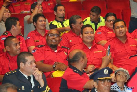 Así celebró el Benemérito Cuerpo de Bomberos de Managua sus 83 años
