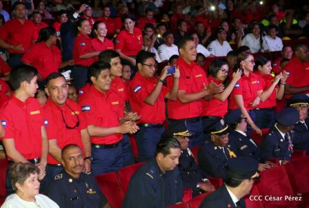 Así celebró el Benemérito Cuerpo de Bomberos de Managua sus 83 años