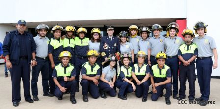 Así celebró el Benemérito Cuerpo de Bomberos de Managua sus 83 años