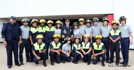 Así celebró el Benemérito Cuerpo de Bomberos de Managua sus 83 años