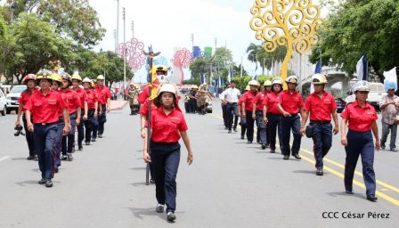 Así celebró el Benemérito Cuerpo de Bomberos de Managua sus 83 años