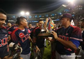 León se corona campeón de la liga Germán Pomares 2019
