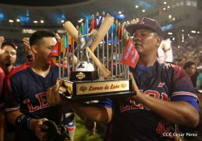 León se corona campeón de la liga Germán Pomares 2019