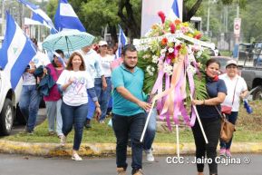 63 aniversario del paso a la inmortalidad del héroe nacional Rigoberto López Pérez