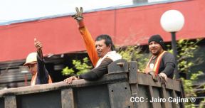 63 aniversario del paso a la inmortalidad del héroe nacional Rigoberto López Pérez