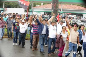 63 aniversario del paso a la inmortalidad del héroe nacional Rigoberto López Pérez