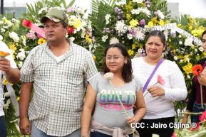 63 aniversario del paso a la inmortalidad del héroe nacional Rigoberto López Pérez