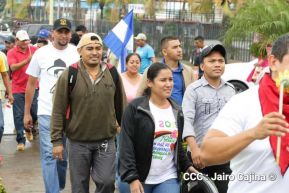 63 aniversario del paso a la inmortalidad del héroe nacional Rigoberto López Pérez