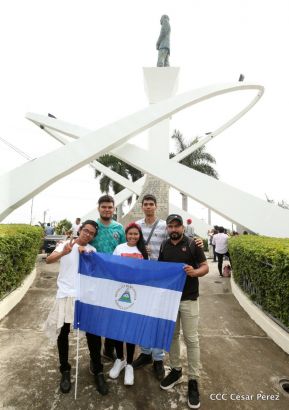 63 aniversario del paso a la inmortalidad del héroe nacional Rigoberto López Pérez