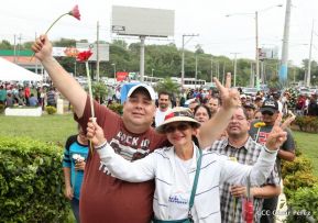63 aniversario del paso a la inmortalidad del héroe nacional Rigoberto López Pérez