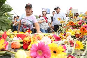 63 aniversario del paso a la inmortalidad del héroe nacional Rigoberto López Pérez