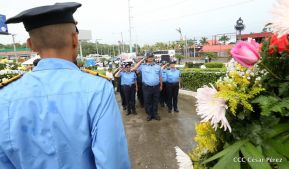 63 aniversario del paso a la inmortalidad del héroe nacional Rigoberto López Pérez