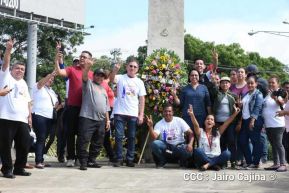 63 aniversario del paso a la inmortalidad del héroe nacional Rigoberto López Pérez
