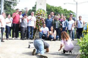 63 aniversario del paso a la inmortalidad del héroe nacional Rigoberto López Pérez