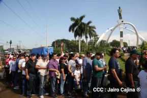 63 aniversario del paso a la inmortalidad del héroe nacional Rigoberto López Pérez