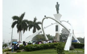 63 aniversario del paso a la inmortalidad del héroe nacional Rigoberto López Pérez