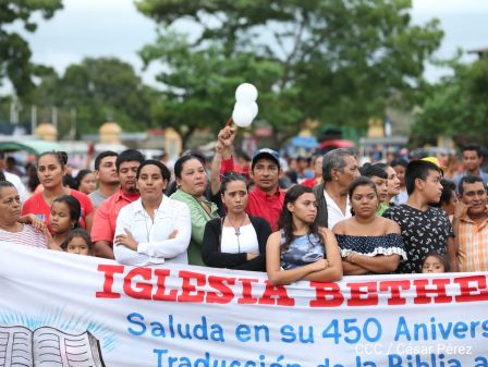 Así celebró Nicaragua los 450 años de la traducción de la Biblia al Castellano