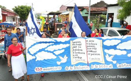 Así celebró Nicaragua los 450 años de la traducción de la Biblia al Castellano