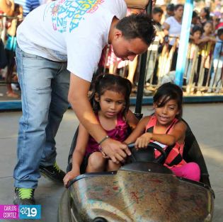 Occidente continúa disfrutando en familia Parque de la Niñez Feliz