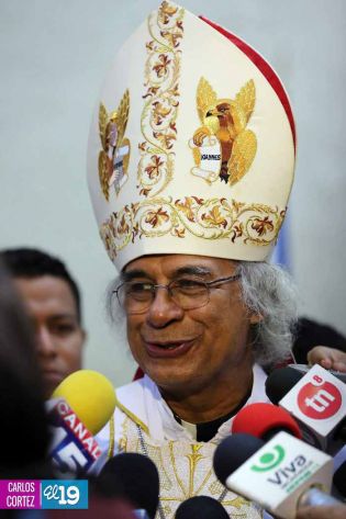 Arzobispo Leopoldo Brenes agradece a Dios su nombramiento como Cardenal de Nicaragua