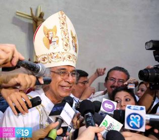Arzobispo Leopoldo Brenes agradece a Dios su nombramiento como Cardenal de Nicaragua