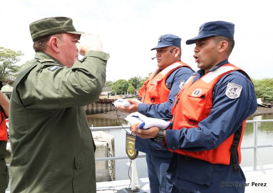  Ejército abandera buques logísticos para misiones en el Pacífico