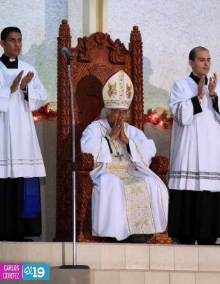 Arzobispo Leopoldo Brenes agradece a Dios su nombramiento como Cardenal de Nicaragua
