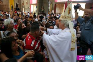Arzobispo Leopoldo Brenes agradece a Dios su nombramiento como Cardenal de Nicaragua
