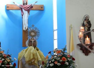Feligresía de Carazo celebra elevación a Cardenal de Monseñor Brenes