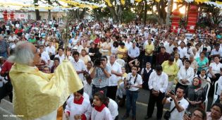Feligresía de Carazo celebra elevación a Cardenal de Monseñor Brenes
