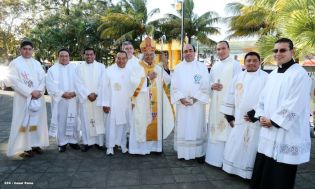Feligresía de Carazo celebra elevación a Cardenal de Monseñor Brenes