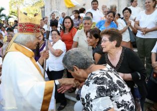 Feligresía de Carazo celebra elevación a Cardenal de Monseñor Brenes