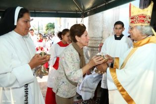 Feligresía de Carazo celebra elevación a Cardenal de Monseñor Brenes